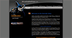 Desktop Screenshot of divesafeshop.com