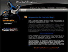 Tablet Screenshot of divesafeshop.com